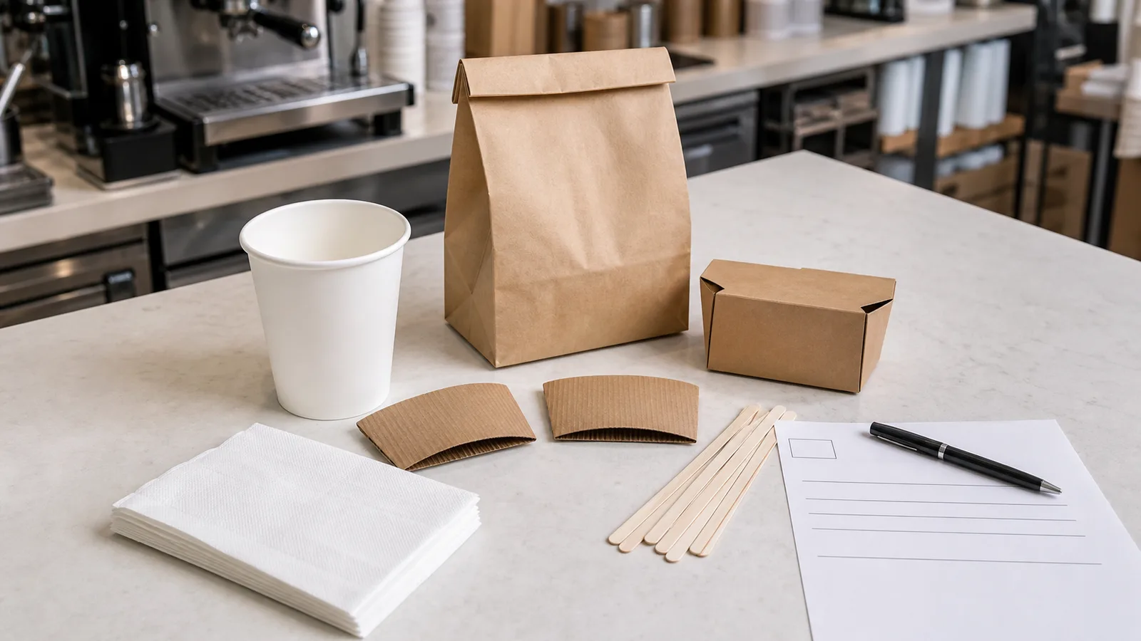 How to Choose a Napkin & Paper Supplier for Your Coffee Shop (2026 Buyer's Checklist) preview